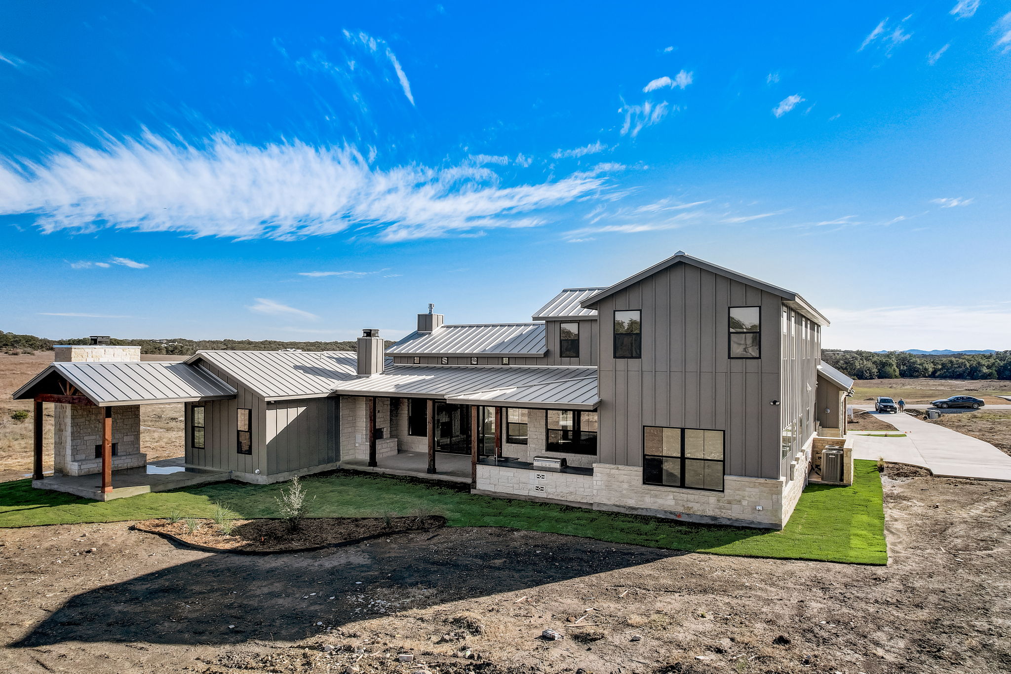 Hill Country custom home
